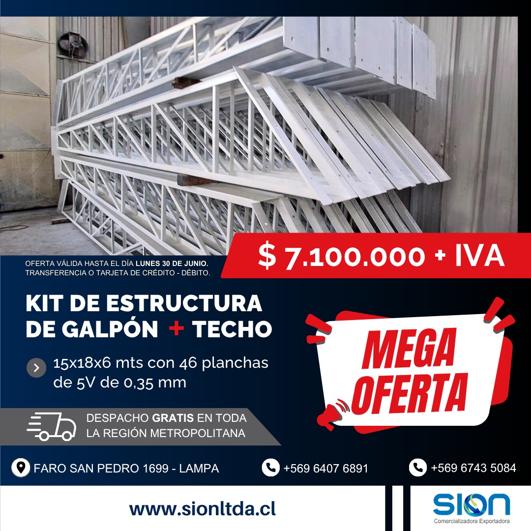 oferta galpones mega oferta